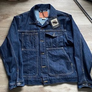 FILSON Unlined Denim Short Cruiser - Large